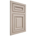 Shiloh Cabinetry Flush Inset Manchester Alder Plain Cut White Sands Door