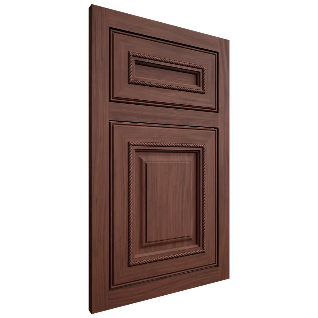 Shiloh Cabinetry Flush Inset Manchester Cherry Plain Cut Bourbon Door