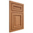 Shiloh Cabinetry Flush Inset Manchester Cherry Plain Cut Medium Door
