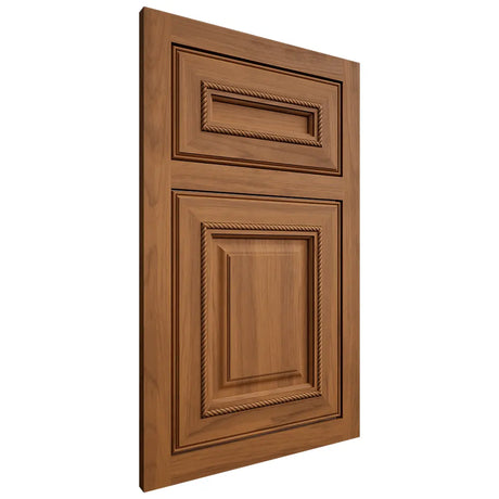 Shiloh Cabinetry Flush Inset Manchester Hickory Plain Cut Chestnut Door