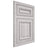 Shiloh Cabinetry Flush Inset Manchester Hickory Plain Cut Cotton Door