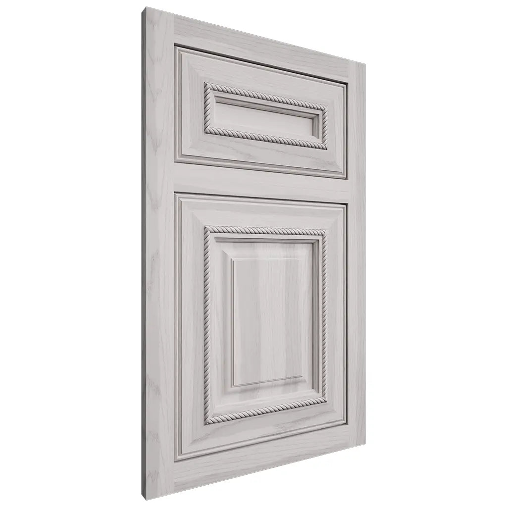 Shiloh Cabinetry Flush Inset Manchester Hickory Plain Cut Cotton Door