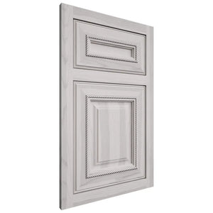 Shiloh Cabinetry Flush Inset Manchester Hickory Plain Cut Cotton Door