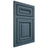 Shiloh Cabinetry Flush Inset Manchester Hickory Plain Cut Hudson Door