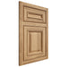 Shiloh Cabinetry Flush Inset Manchester Hickory Plain Cut Natural Door