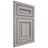 Shiloh Cabinetry Flush Inset Manchester Hickory Plain Cut Stratus Door