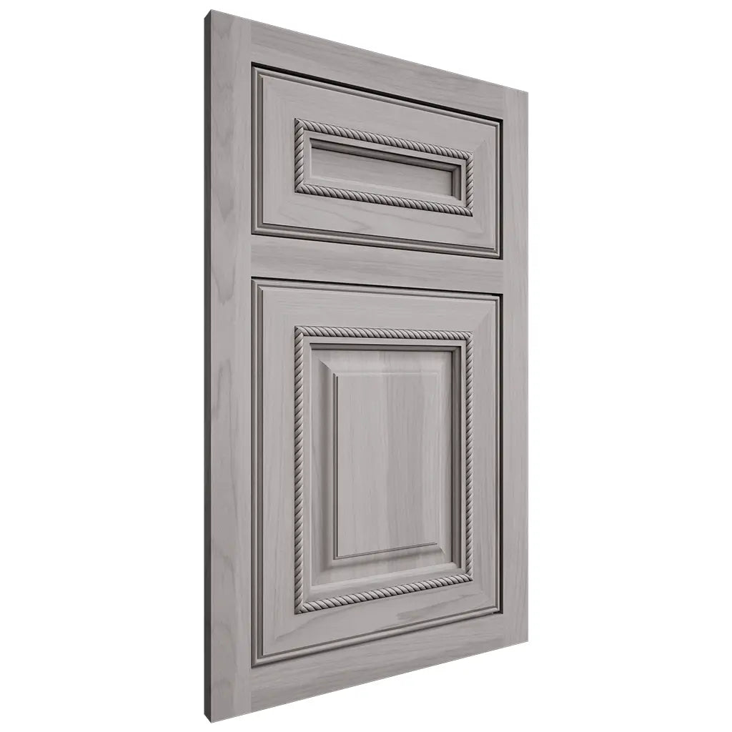 Shiloh Cabinetry Flush Inset Manchester Hickory Plain Cut Stratus Door