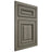 Shiloh Cabinetry Flush Inset Manchester Hickory Plain Cut Thyme Door