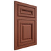 Shiloh Cabinetry Flush Inset Manchester Maple Plain Cut Cayenne Door