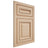 Shiloh Cabinetry Flush Inset Manchester Maple Plain Cut Natural Door