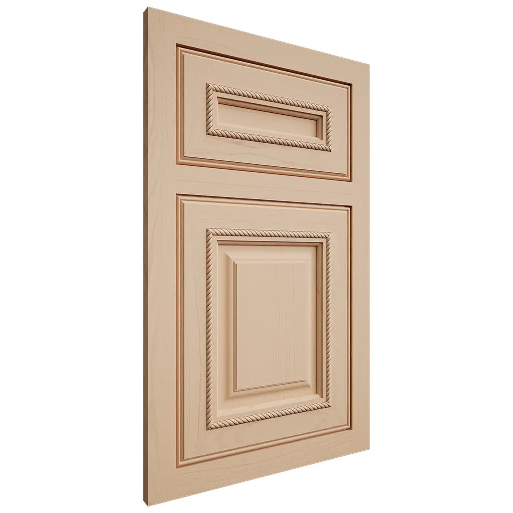 Shiloh Cabinetry Flush Inset Manchester Maple Plain Cut Natural Door