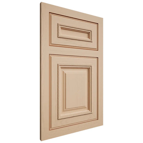 Shiloh Cabinetry Flush Inset Manchester Maple Plain Cut Natural Door