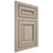 Shiloh Cabinetry Flush Inset Manchester Maple Plain Cut Pebble Door