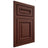 Shiloh Cabinetry Flush Inset Manchester Maple Plain Cut Sable Door