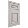 Shiloh Cabinetry Flush Inset Manchester Paintable Amazing Gray Door