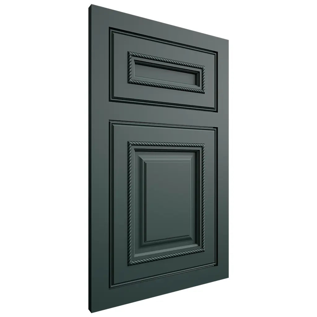 Shiloh Cabinetry Flush Inset Manchester Paintable Billiard Green Door