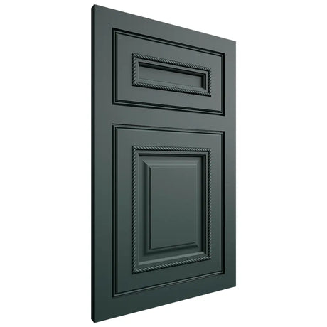 Shiloh Cabinetry Flush Inset Manchester Paintable Billiard Green Door