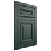 Shiloh Cabinetry Flush Inset Manchester Paintable Billiard Green Door