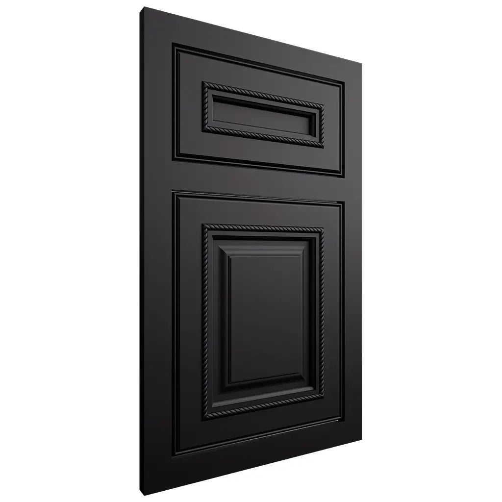 Shiloh Cabinetry Flush Inset Manchester Paintable Black Door