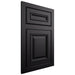 Shiloh Cabinetry Flush Inset Manchester Paintable Black Door