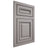 Shiloh Cabinetry Flush Inset Manchester Paintable Dovetail Gray Door