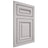 Shiloh Cabinetry Flush Inset Manchester Paintable Light French Gray Door