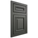 Shiloh Cabinetry Flush Inset Manchester Paintable Pewter Green Door
