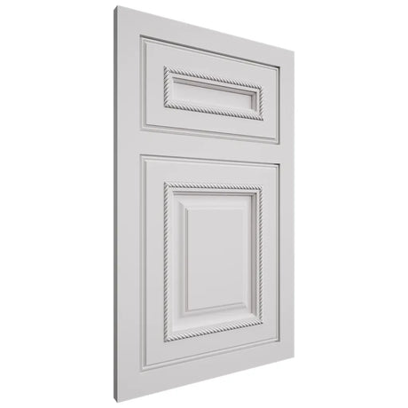 Shiloh Cabinetry Flush Inset Manchester Paintable Polar Door