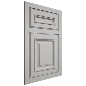 Shiloh Cabinetry Flush Inset Manchester Paintable Unusual Gray Door