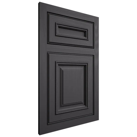 Shiloh Cabinetry Flush Inset Manchester Poplar Plain Cut Cadet Door