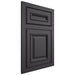 Shiloh Cabinetry Flush Inset Manchester Poplar Plain Cut Cadet Door