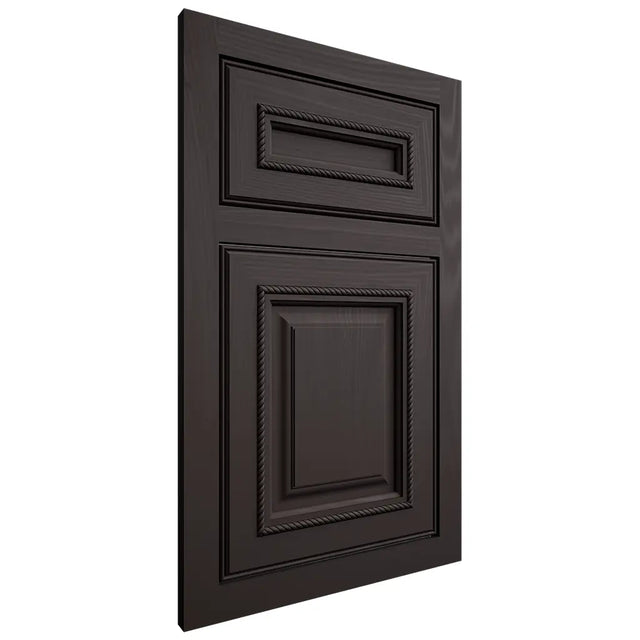 Shiloh Cabinetry Flush Inset Manchester Poplar Plain Cut Carbon Door