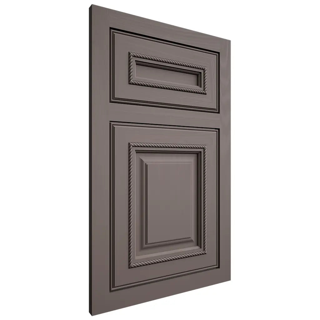 Shiloh Cabinetry Flush Inset Manchester Poplar Plain Cut Heatherstone Door