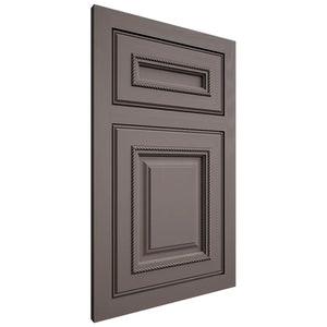 Shiloh Cabinetry Flush Inset Manchester Poplar Plain Cut Heatherstone Door