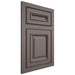 Shiloh Cabinetry Flush Inset Manchester Poplar Plain Cut Heatherstone Door