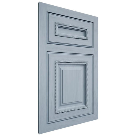 Shiloh Cabinetry Flush Inset Manchester Poplar Plain Cut Sky Door
