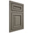 Shiloh Cabinetry Flush Inset Manchester Poplar Plain Cut Thyme Door
