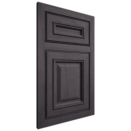 Shiloh Cabinetry Flush Inset Manchester Red Oak Plain Cut Harbor Door