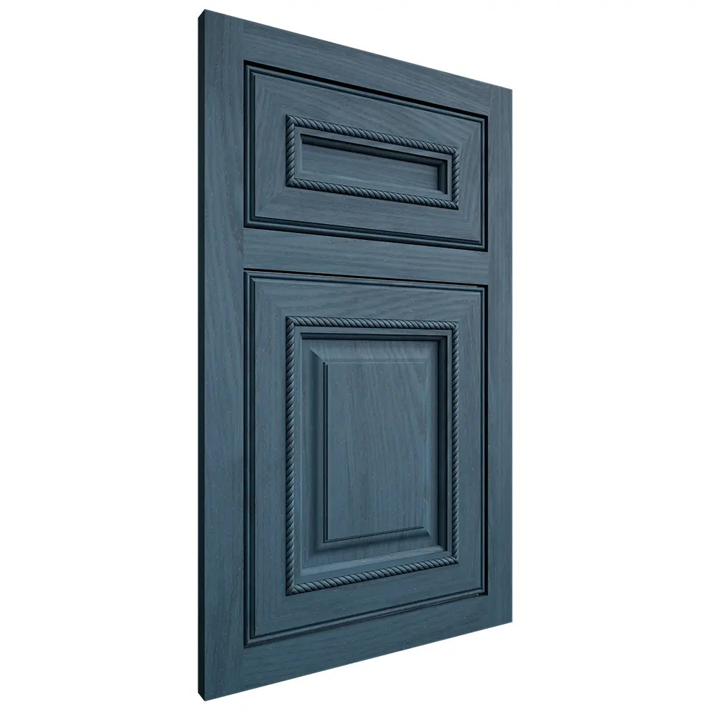 Shiloh Cabinetry Flush Inset Manchester Red Oak Plain Cut Hudson Door