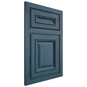 Shiloh Cabinetry Flush Inset Manchester Red Oak Plain Cut Hudson Door