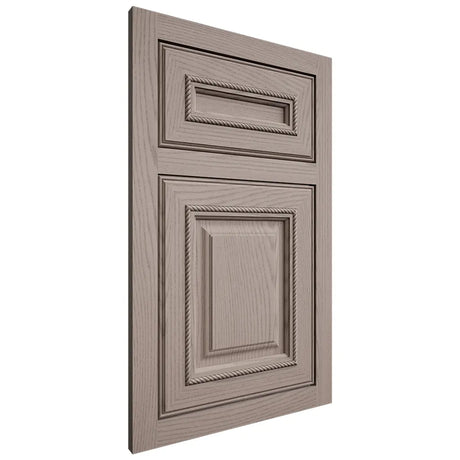 Shiloh Cabinetry Flush Inset Manchester Red Oak Plain Cut Sterling Door