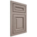 Shiloh Cabinetry Flush Inset Manchester Red Oak Plain Cut Sterling Door