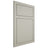 Shiloh Cabinetry Flush Inset Metropolitan Paintable Clary Sage Door