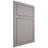 Shiloh Cabinetry Flush Inset Metropolitan Paintable Dovetail Gray Door