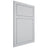 Shiloh Cabinetry Flush Inset Metropolitan Paintable Niebla Azul Door