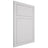 Shiloh Cabinetry Flush Inset Metropolitan Paintable Polar Door