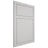 Shiloh Cabinetry Flush Inset Metropolitan Paintable Repose Gray Door
