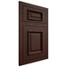 Shiloh Cabinetry Flush Inset Montgomery Alder Plain Cut Umber Door