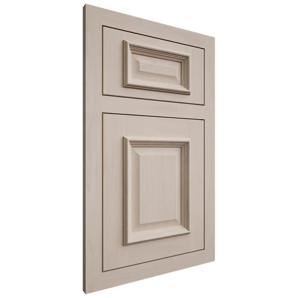 Shiloh Cabinetry Flush Inset Montgomery Alder Plain Cut White Sands Door