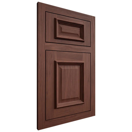 Shiloh Cabinetry Flush Inset Montgomery Cherry Plain Cut Bourbon Door